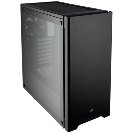 Corsair Carbide Series 275R Tempered Glass Mid-Tower Gaming Case 2x 120mm Fans, 2x USB 3.0 (275R-Black)