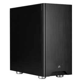 Corsair Carbide Series 275Q Mid-Tower Quiet Gaming Case 2x 120mm Fans, 2x USB 3.0, Sound Dampening Side Panels — Black (275Q)