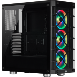 Corsair Icue 465X Rgb Mid-Tower Atx Smart Case Black Cc-9011188-Ww