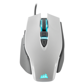 Corsair M65 Rgb Elite Tunable Fps Gaming Mouse White Backlit Rgb Led 18000 Dpi Optical Ch-9309111-Ap