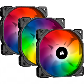 Corsair iCUE SP120 RGB PRO Performance 120mm Triple Fan Kit with Lighting Node CORE (Co-9050094-Ww)