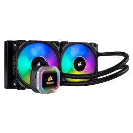 Corsair Liquid Cpu Cooler: H100i Rgb Platinum 240mm Liquid Cooler Two Ml Pro 