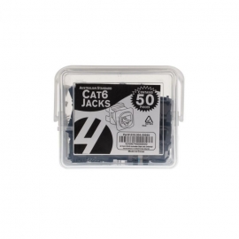 4Cabling Australian Style Cat 6 Rj45 Jack. Universal Termination. 50 Pack 010.004.0005U