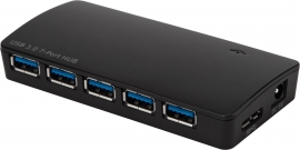Targus 7 Port Usb 3.0 Power Hub With Fast Charging And 5Gbps Transfer Speed/ Accept Usb 2.0/ 1. X Devices Ach125Au