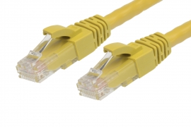 4cabling 20m Cat 6 Ethernet Network Cable Yellow 004.002.6022