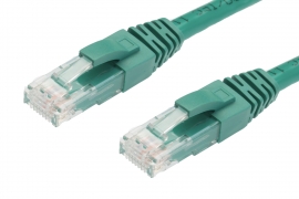4cabling 30m Cat 6 Ethernet Network Cable: Green 004.002.8030