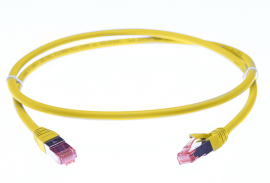 4cabling 10m Cat 6a S/ Ftp Lszh Ethernet Network Cable: Yellow 004.100.6010