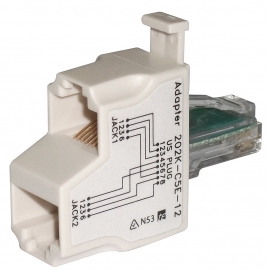 4cabling Cat 5e Cable Splitter Data Data Slim Na-c5e-12