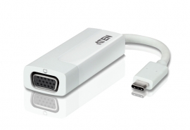 Aten Usb Adapter Uc3002: Usb-c To Vga Adapter Uc3002