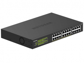 NETGEAR SOHO 24-PORT POE+ GIGABIT UNMANAGED SWITCH 190W POE BUDGET GS324P Gs324P-100Ajs