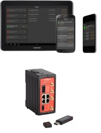 Tosibox Starter Kit: Tosibox Key Mobile Client Lock 500I & 1 Tosibox Simcard (Tbkit500B)