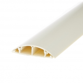 4cabling Cable Cover - 70mm X 15mm X 2m: White 013.012.7013