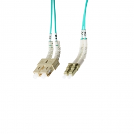 4cabling 5m Lc-sc Flexi Boot Om4 Multimode Fibre Optic Duplex Patch Leads 015.011.4105