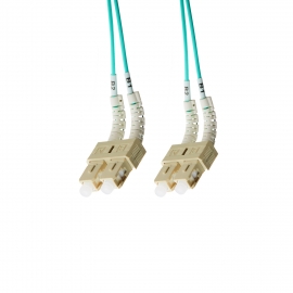 4cabling 0.5m Sc-sc Flexi Boot Om4 Multimode Fibre Optic Duplex Patch Leads 015.013.4100