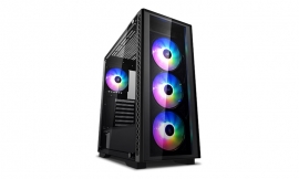 Black Matrexx 50 Add-Rgb 4F Mid Tower Chassis Dp-Atx-Matrexx50-Ar-4F-Ne
