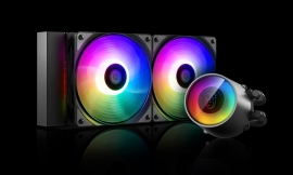 Deepcool Castle 240Rgb Cpu Liquid Cooler V2 (Dp-Gs-H12Ar-Csl240V2) Castle 240Rgb V2