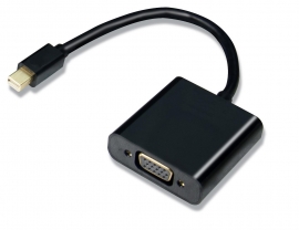4cabling 15cm Mini Displayport Male To Svga Female | Black 022.002.0442