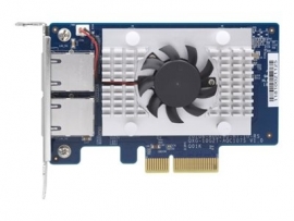 Qnap Dual Port 10Gbase-T N Etwork Card Low-Profile Pcie2.0 X4 Slots For Qnap And Pc Qxg-10G2T-107
