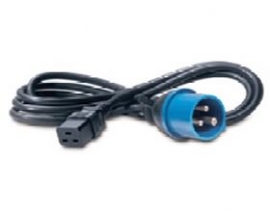 Apc 8ft Power Cord Iec 320 C19 To Iec 309 C-form 16a Ap9876 