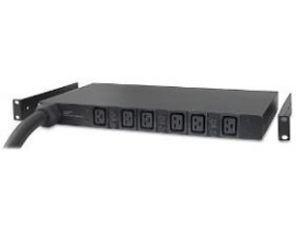Apc Rack Pdu, Basic, 1u, 22kw, 400v, (6) C19 Ap7526