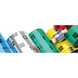Zebra Wax Ribbon 40Mmx450M 1In Core S2100Bk04045