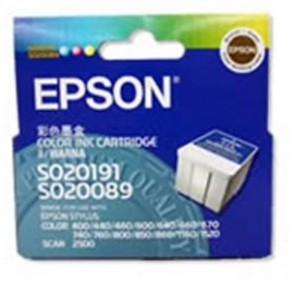 Epson T052 Colour Ink Cartridge For Stylus Colour 400 440 460 500 600 640 660 670 Photo Ex 700