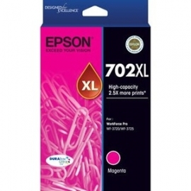 Epson 702Xl Magenta Durabrite Ink C13T345392