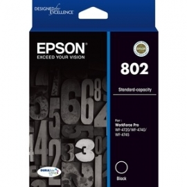EPSON 802 Std Black Ink Durabrite (C13T355192)