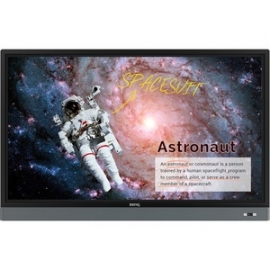 BENQ RM6501K 65IN 4K UHD INTERACTIVE TOUCH PANEL 20 POINT MULTI-TOUCH 9H.F4PTK.DE2