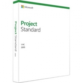Microsoft Project Standard 2019 - No Dvd Retail Box 076-05795