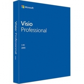 Microsoft Visio Pro 2019 Retail Box Medialess D87-07432