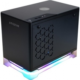 In Win A1PLUS-BLACK MINI ITX CHASSIS MOBILE WIRELESS CHARGING 650W Psu A1Plus-Black