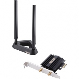 Asus AX3000 Dual Band PCI-E WiFi 6 (802.11ax) Adapter with 2 external antennas Pce-Ax58Bt