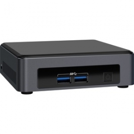 Intel Nuc Mini Pc I3-7100U 4Gb 128Gb W10P Blknuc7I3Dnktc4
