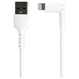 Startech Cable - White Angled Lightning To Usb 1M (Rusbltmm1Mwr)