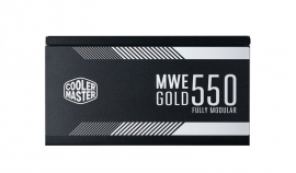 Coolermaster Mwe 550w Gold Modular Fully Modular Cable Design 80 Plus Gold Compact Size Components
