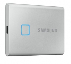 Samsung Portable SSD T7 Touch USB 3.2 2TB (Silver) (Mu-Pc2T0S/Ww)