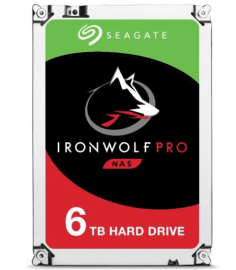 Seagate Ironwolf Pro 6Tb Sata 3.5In 256Mb 7200Rpm Enterprise Nas St6000Ne000
