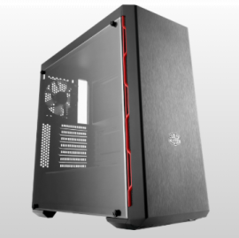 Coolermaster Masterbox Mb600L Atx Transparent Panel Gunmetal Color Side Trim Mcb-B600L-Kann-S02