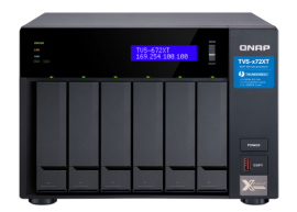 Qnap Tvs-672Xt-I3-8G 6 Bay Nas(No Disk) I3-8100T 8Gb 10Gbe(1) Gbe(2) T3(2) M.2(2) Twr 2Yr Tvs-672Xt-I3-8G