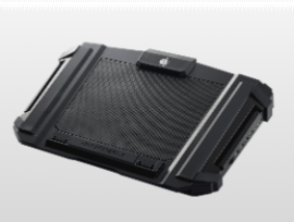 Coolermaster Sf17 Gaming Notebook Cooler 180Mm Fan 4X Usb Fan Speed Control Up To 19" R9-Nbc-Sf7K-Gp