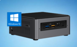 Intel Ultra Mini Nuc Pc I3-7100U 8Gb(1/ 2) 256Gb Ssd Wl-Ac W10P 3Yr Nbd Nuc7Dnk-I3-8-256