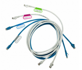 4Cabling Cable Labels Large 60 Pack Grey 003.024.0062