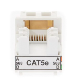 Cat 5E Keystone Rj45 Jack For 110 Face Plate
