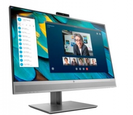 Hp E243M 23.8" Ips Fhd Monitor 16:9 1920X1080@60Hz 5Ms Webcam Vga Dp Hdmi Usb3.0 Tilt Swivel Pivot