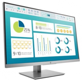 Hp Elitedisplay E273 27" Led 16:9 250n 1920x1080 1000:1 5ms Dp Vga Hdmi 3yr 1fh50aa