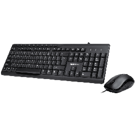 GIGABYTE KM6300 BLACK USB WIRED KEYBOARD & MOUSE COMBO (Gk-Km6300)