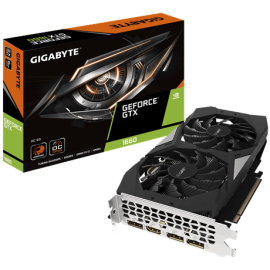 Gigabyte Gf Gtx 1660 Pcie X16 6Gb Gddr Oc 3Yr Wty Gv-N1660Oc-6Gd