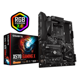 Gigabyte X570 Gaming X Motherboard Am4 4Xddr4 6Xsata 2Xm.2 Usb 3.2 Atx 3Yr Ga-X570-Gaming-X