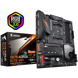 Gigabyte X570 Aorus Elite Wifi Mb Am4 4Xddr4 6Xsata 2Xm.2 Usb-C Atx 3Yr Ga-X570-Aorus-Elite-Wifi